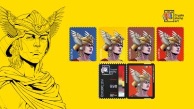 Crypto stamp art der Österreichischen Post: NFT-Philatelie mit heimischer Blockchain-Technologie